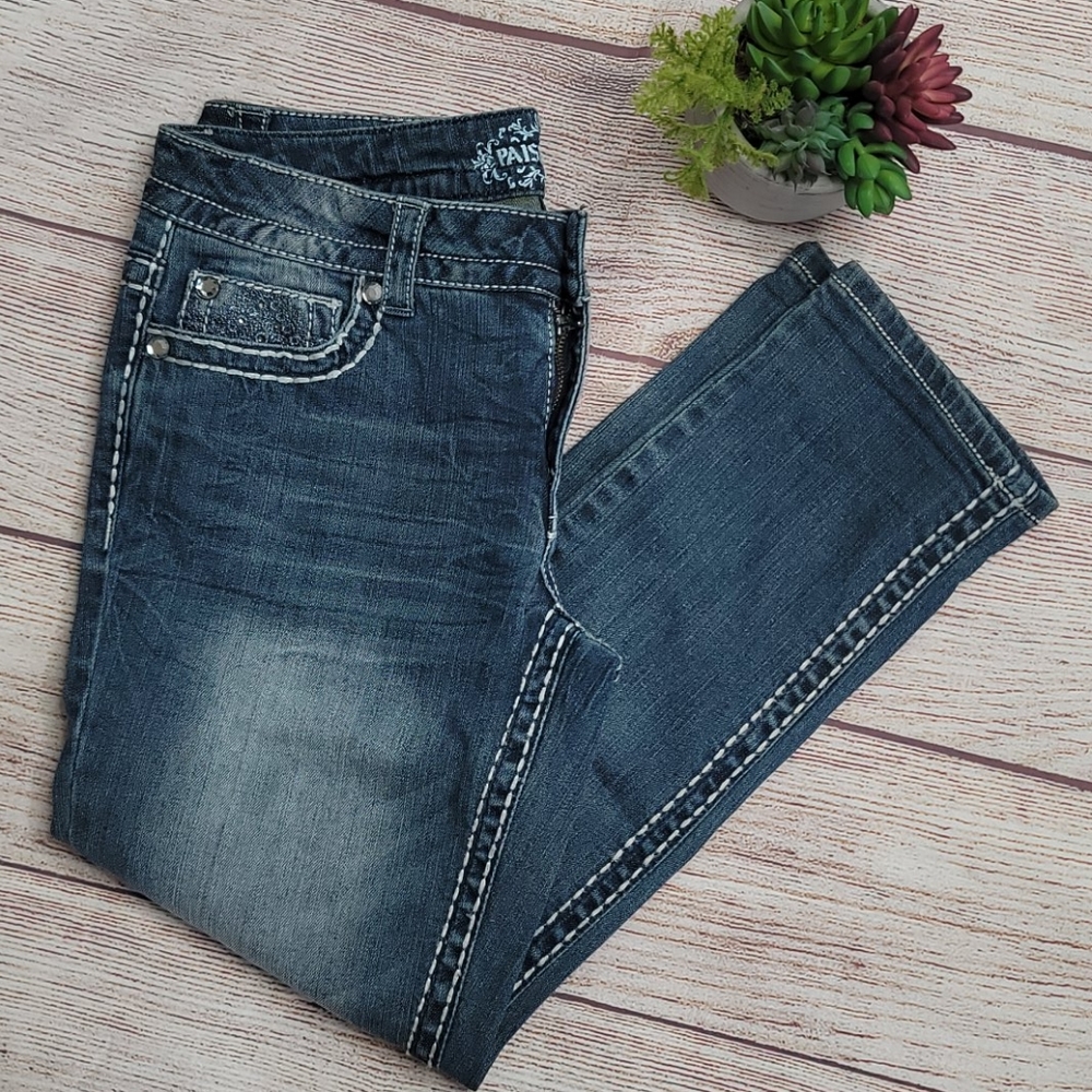 Paisley Sky jeans sz 8